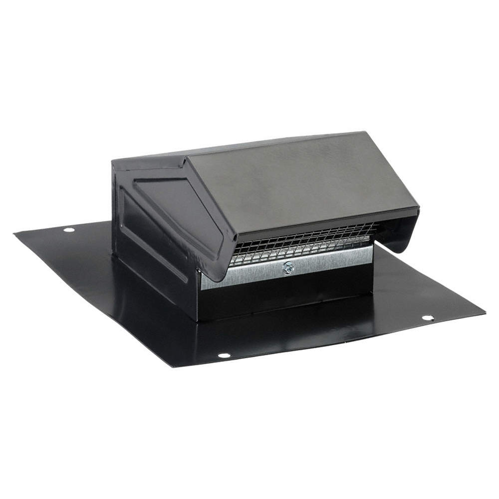 Broan Steel Roof Cap Black 3-4" duct (bathroom)