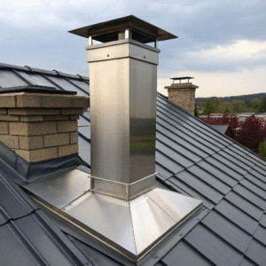 chimney set flashing