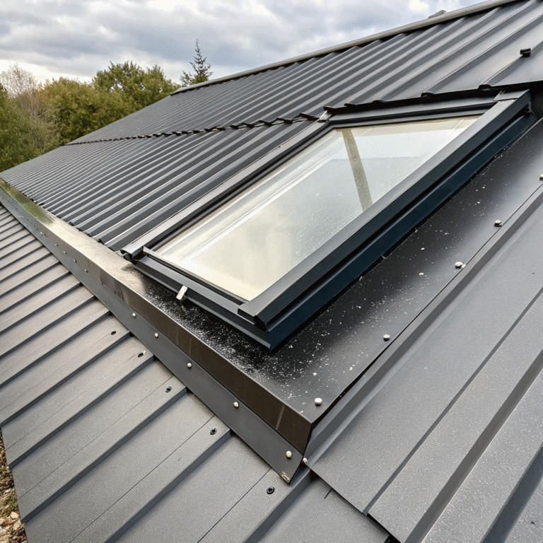 Metal Roof Skylight Flashing